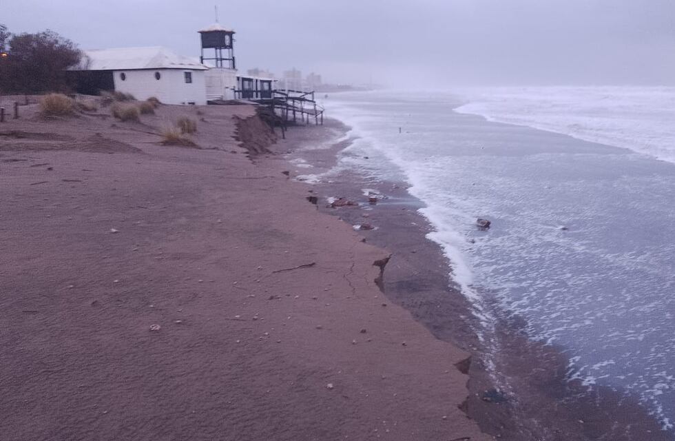 Complicada situación de la Costanera en Dunamar