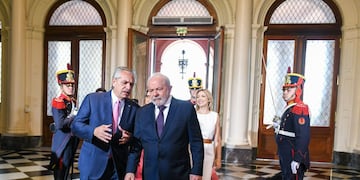 Los Presidentes Alberto Fernández y Lula da Silva VII reunidos en la Cumbre de la Comunidad de Estados Latinoamericanos y Caribeños (CELAC)