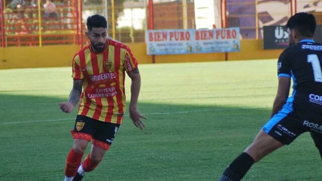 El puntero Racing no jugó bien en Corrientes, pero rescató un punto (Prensa Boca Unidos).