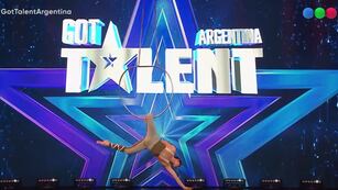 Un mendocino presentó su show de acrobacia en Got Talent Argentina.