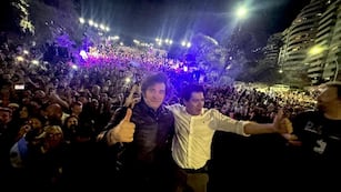 El acto de Javier Milei en el Parque Sarmiento, Córdoba. (Gentileza Prensa LLA)