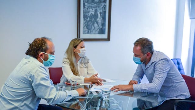 La ministra de Planificación y Economía, Maia Woelflin mantuvo una serie de reuniones en Buenos Aires,