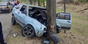 Murió la mujer del accidente en el ingreso a Juana Koslay.