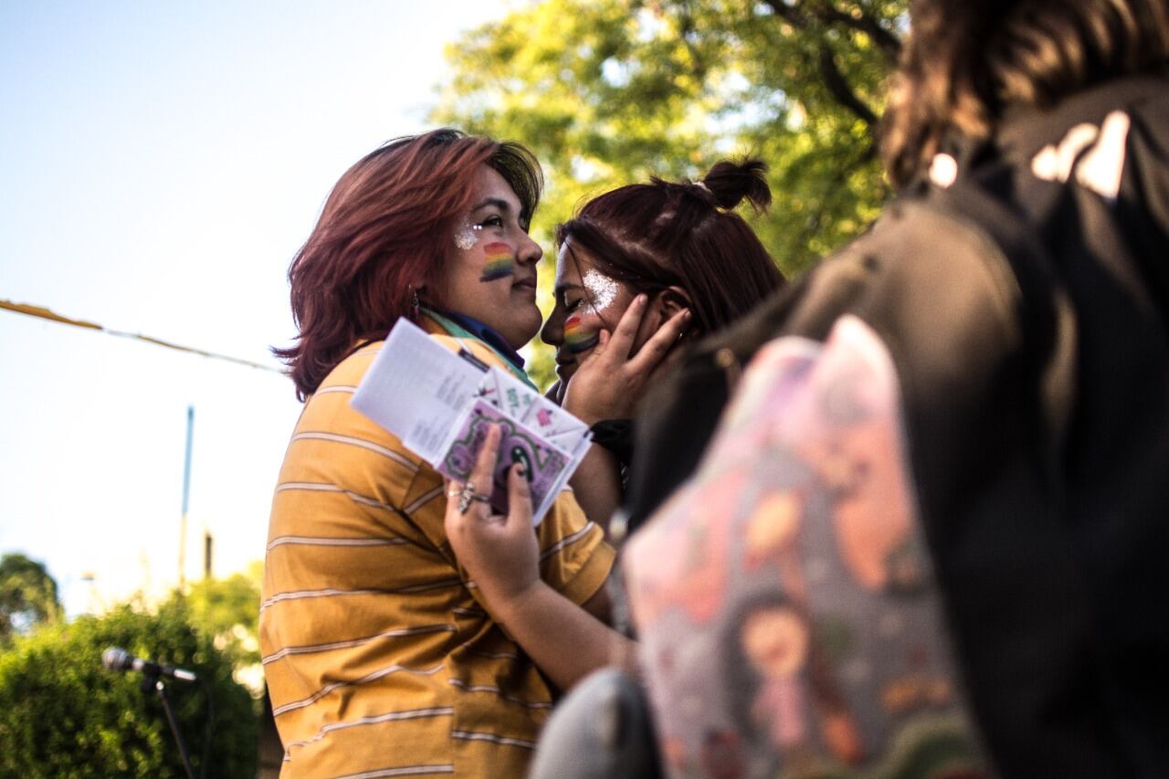 Marcha del Orgullo en Rafaela (Gentileza: Trinidad Bussolaro)