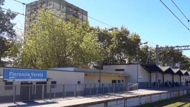 La estación de tren de Florencio Varela, donde se dirigía la madre con su hija antes de ser apuñalada.