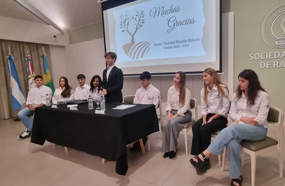 Alan Lajetzky el nuevo presidente del Ateneo de la Sociedad Rural de Rafaela