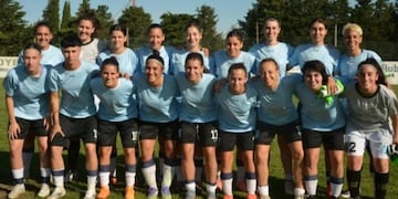 La Selección de la Liga del Sur derrotó 4 a 1 a Laprida con dos goles de Sofía Mattos.