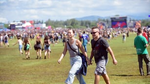 Primera noche del Cosquín Rock 2025 en Santa María de Punilla, Foto Javier Ferreyra