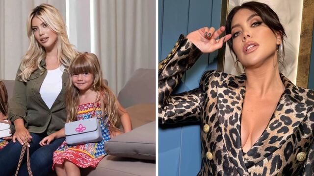 Cuesta casi 300mil pesos: este es el mini bolso animal print de Isabella, la hija de Wanda Nara.