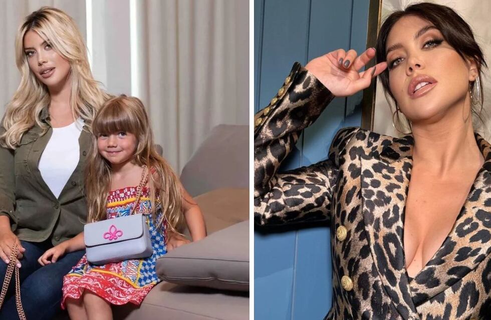 Cuesta casi 300mil pesos: este es el mini bolso animal print de Isabella, la hija de Wanda Nara