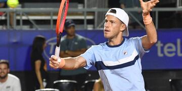 Diego Schwartzman vs Juan Manuel Cerúndolo, en el Córdoba Open (Telam)