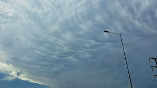 Aviso a corto plazo por tormentas y granizo en Córdoba (La Voz).
