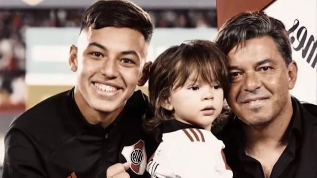 Matías, el segundo hijo que tuvo Marcelo Gallardo.