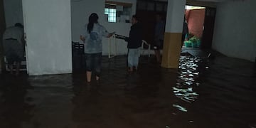 En la región cayeron más de 100 milímetros de lluvia.