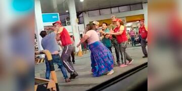 Nuevo ataque a los playeros de una estación de servicios en Córdoba. (Captura video gentileza El Doce TV)