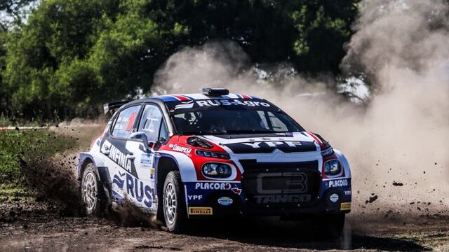Villagra y Klus, en acción con el Citroën C3 Rally2. Podio para la dupla cordobesa en la primera fecha del Rally Argentino.