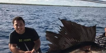 Carlos Juárez está desaparecido junto a otro argentino, un mexicano y un cubano. Iban a bordo de un yate por el Caribe.