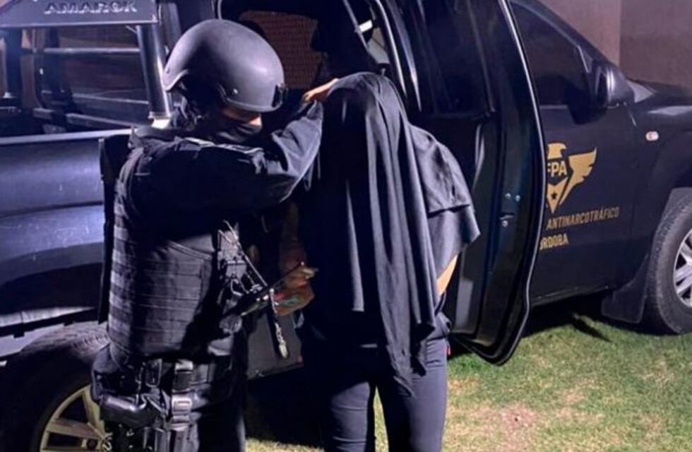 Operativo antinarcotráfico en Capilla del Monte