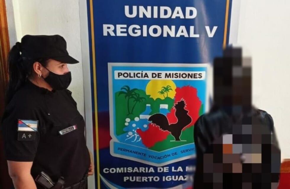 Iguazú: detuvieron a una mujer por amenazar y agredir a su ex pareja