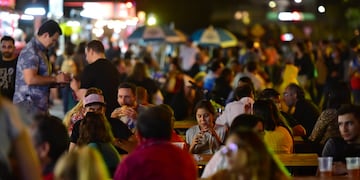 El primer día del Festival del Choripán y el Humor (Facundo Luque).