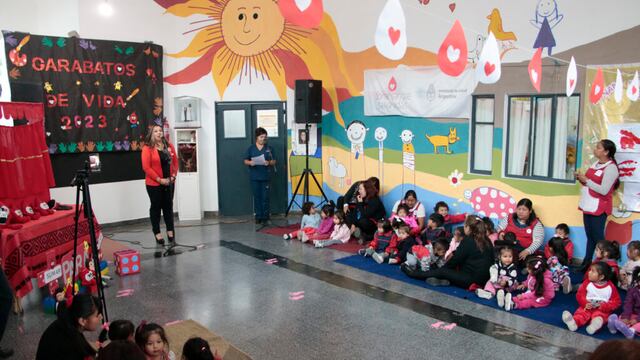 Volvió el “Proyecto Garabato”, cuyo objetivo es la sensibilización y concientización de los niños en torno a la importancia de donación de sangre, para su naturalización en la sociedad.