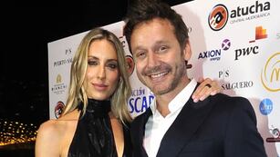 Anita Espasandín y Benjamín Vicuña. (Foto: Instagram)