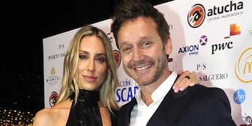 Anita Espasandín y Benjamín Vicuña. (Foto: Instagram)