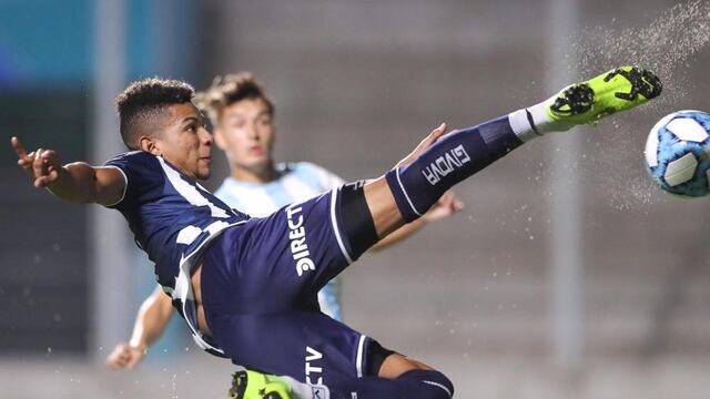 De lo mejor. El colombiano Diego Valoyes, uno de los más destacados en Talleres (Prensa Talleres).