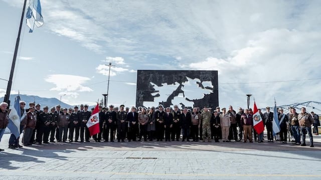 Ceremonia de revalorización de los vínculos entre Argentina y Perú