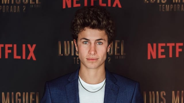 Juanpa Zurita, el influencer que interpreta al hermano de Luis Miguel. (Foto: Netflix)
