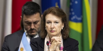 Diana Mondino se pronunció respecto a las Islas Malvinas. (AP)