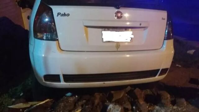 Conducía alcoholizado y despistó contra el muro de la Penitenciaría VI de Posadas