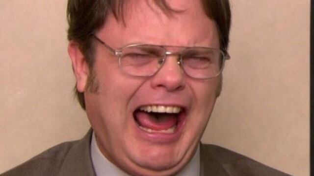 Rainn Wilson como Dwight Schrute.