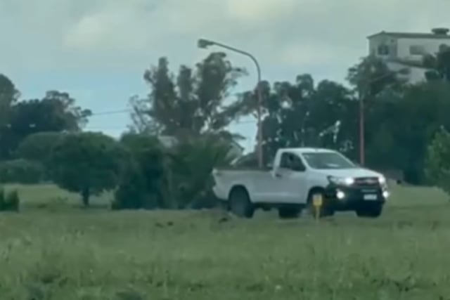 Se identificó al conductor del vehículo que realizó maniobras peligrosas en la vía pública: medio millón de pesos de multa