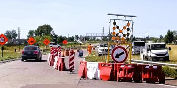 Habilitan un desvío en la autopista Punta Alta - Bahía Blanca.