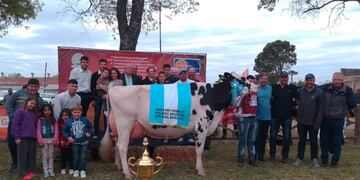 Sally se quedó con el máximo galardón en Rafaela