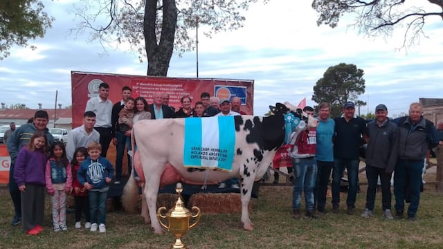 Sally se quedó con el máximo galardón en Rafaela