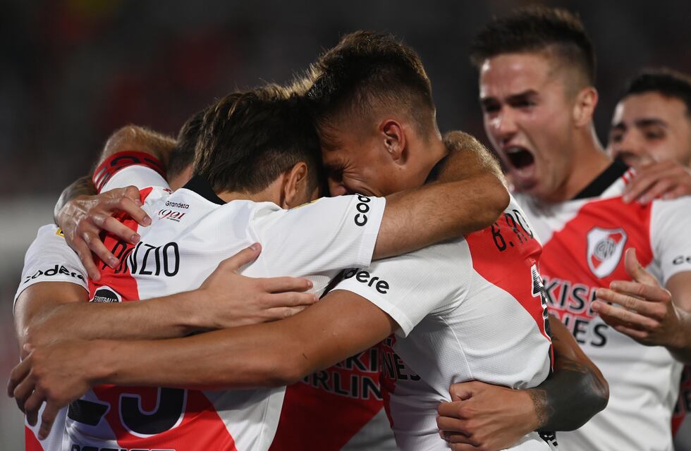 Los festejos de River campeón de la Liga Profesional en el Monumental