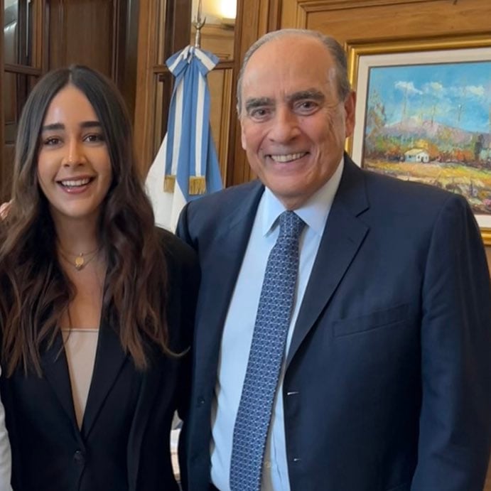 Rosario Tolomei y Guillermo Francos