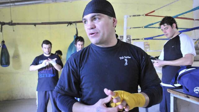 "La Hiena" Barrios fue grabado peleando con otro preso. (Foto: Ramiro Pereyra).