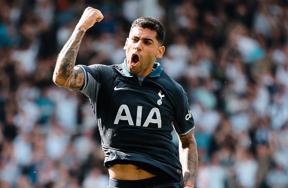 El golazo del Cuti Romero en el Burney-Tottenham: la clavó al ángulo