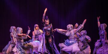 El circo Servián presenta su show en Buenos Aires.