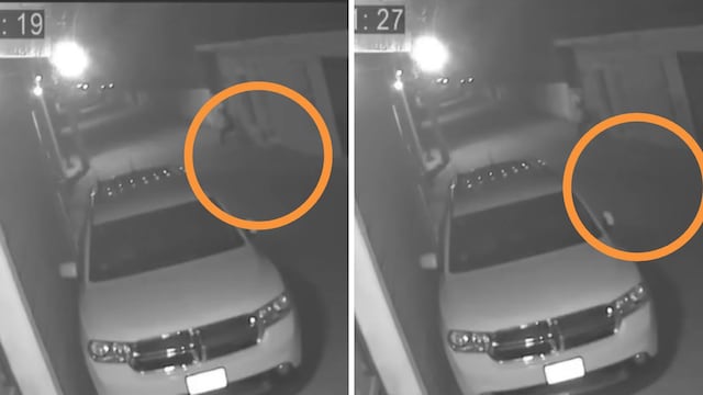 Vecinos grabaron a un jinete fantasma por las calles y el inquietante video se hizo viral