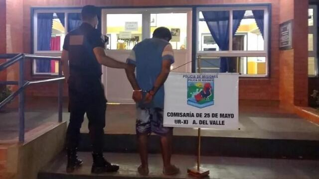 Violencia de género en 25 de Mayo: amenazó a su vecina y terminó detenido.