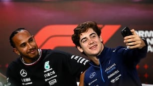 Franco Colapinto ya tiene su mejor anécdota: así fue volar con Lewis Hamilton en su avión privado