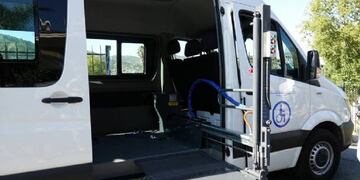 Programa de Transporte Institucional para personas con Discapacidad.
