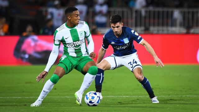 La Academia y su visita a Nacional, en Medellín. (Prensa Racing)