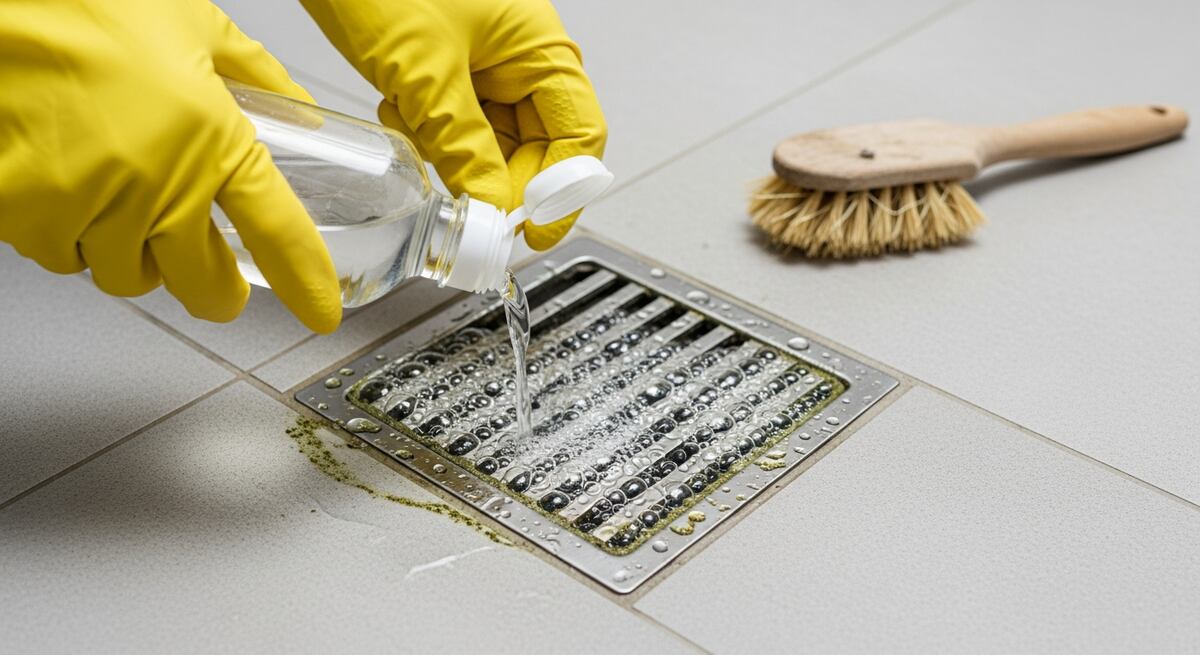 Para qué sirve tirar vinagre blanco en la rejilla de la casa: estos son los beneficios