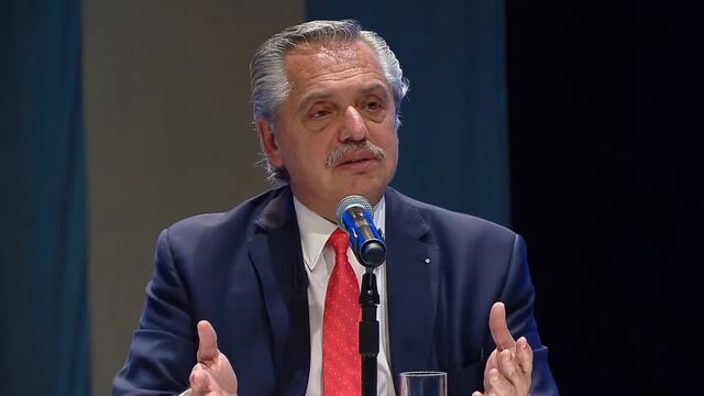 Alberto Fernández volvió a hablar de la inflación en la presentación de la agenda productiva federal del Consejo Económico y Social.