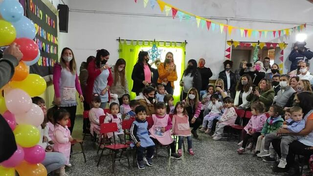 Inauguraron la primera “sala de 2 años” en Coronel Rosales